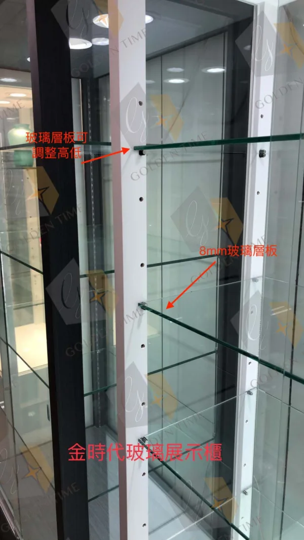 04-5尺五層高亮度LED精品展示櫃