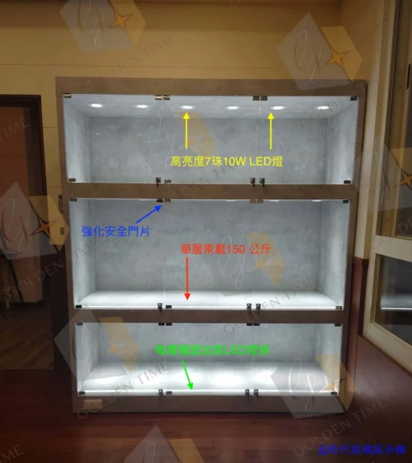 9DD39E2F-6920-49EF-A465-4843EF091CAA 01-單層載重150公斤重量級GK模型櫃