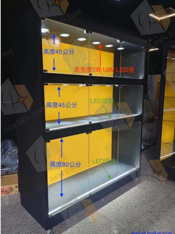 04-單層載重150公斤重量級GK模型櫃