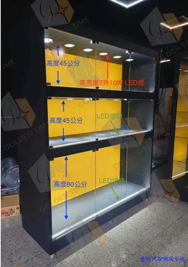 04-單層載重150公斤重量級GK模型櫃