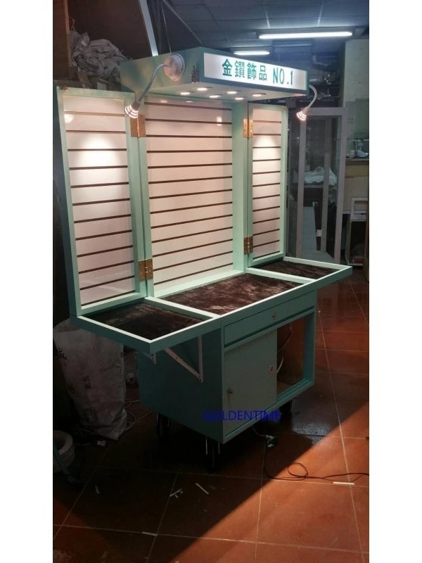 03-多功能全強化玻璃櫃飾品車