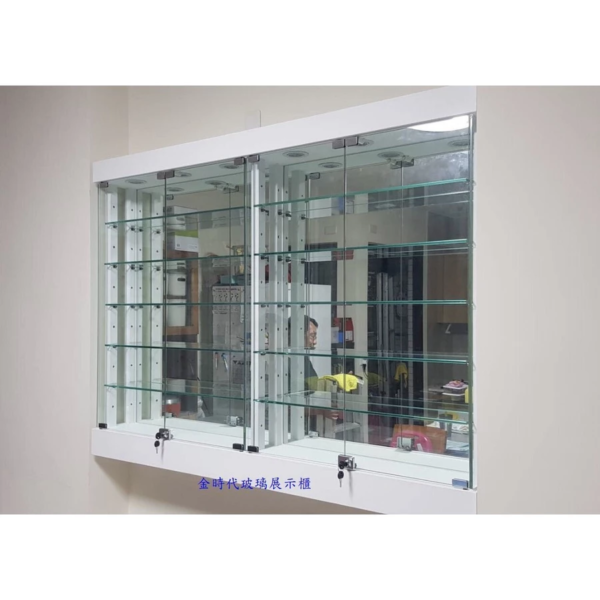 01-全強化懸吊式LED展示櫃