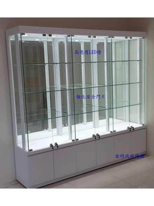 20-7尺高亮度LED精品展示櫃