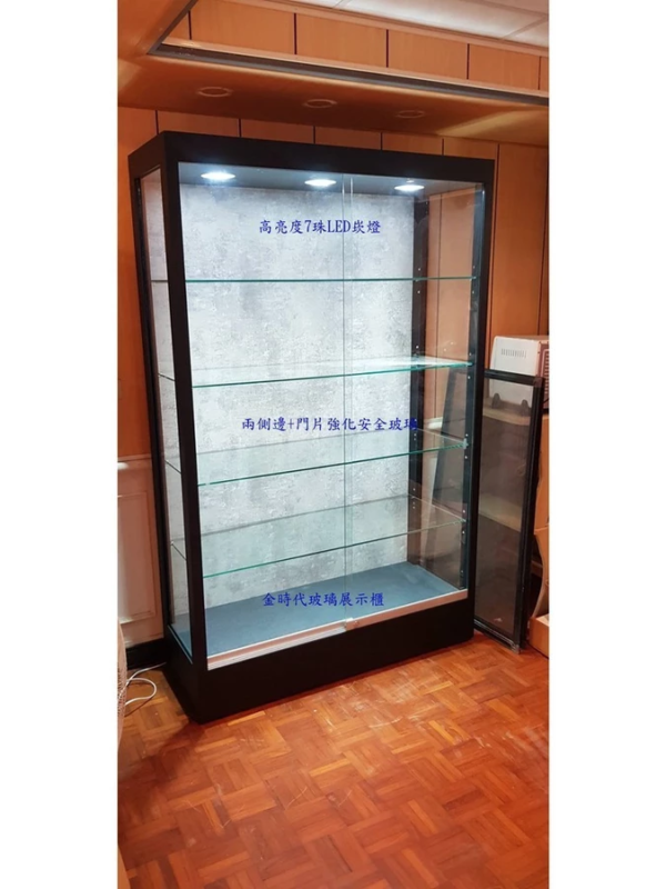 01-全分離式現場組裝高亮度4尺LED展示櫃