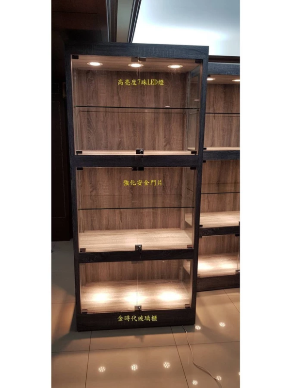 14-訂製高亮度LED精品展示櫃