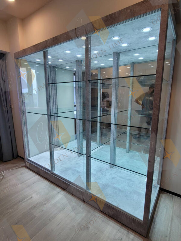 02-全分離式現場組裝訂製展示櫃