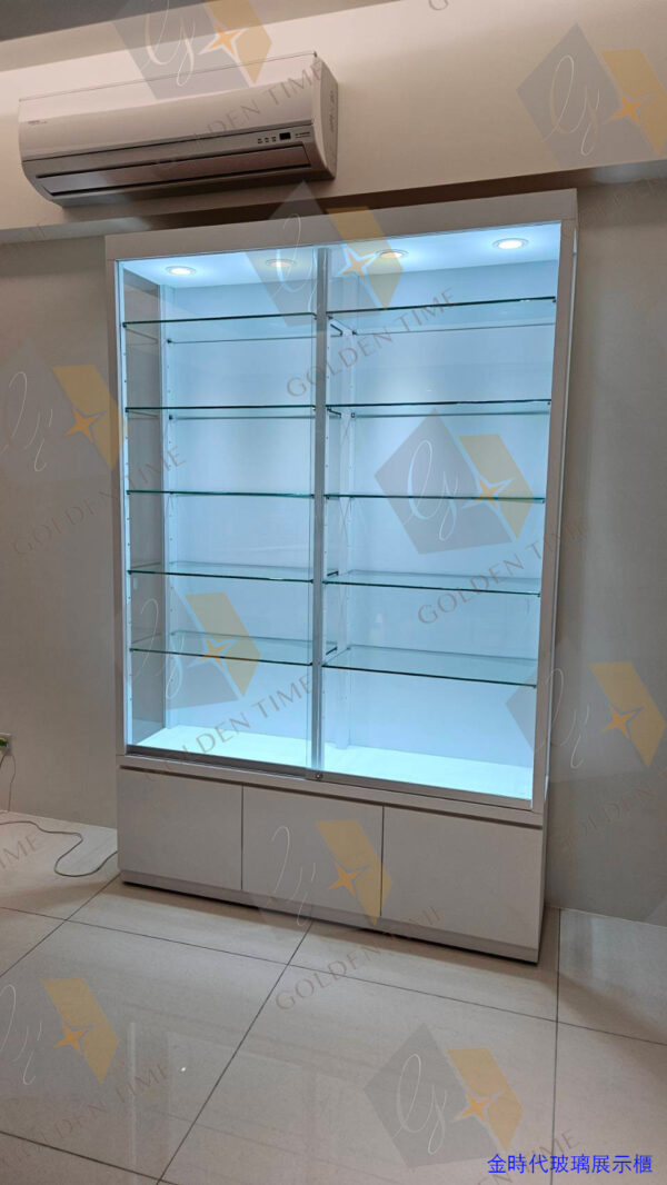 08-全分離式現場組裝訂製展示櫃
