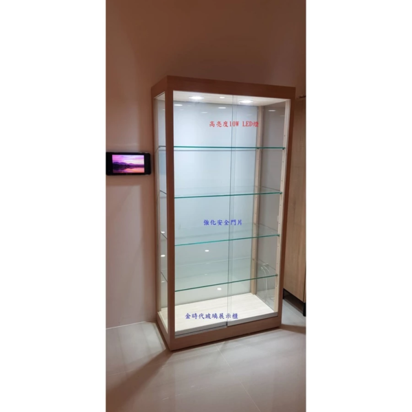 24-高亮度LED展示櫃(專為樓梯間窄小設計)