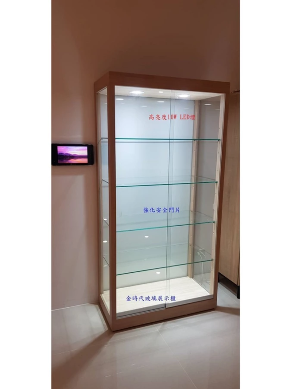 24-高亮度LED展示櫃(專為樓梯間窄小設計)